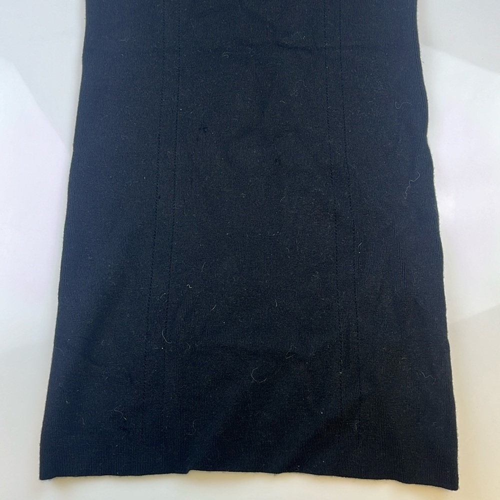 Athleta Extra Fine Merino Wool River Rib Sweater Dress N150-35 - Picture 5 of 8